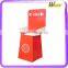 for exhibition business magazine and book and newspaper corrugated cardboard dump bins for retail