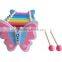 Wooden Butteryfly 8 stone Xyophone Musical Educational Toys for Kids
