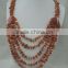 Fancy Necklace Design Women Red Agate Necklace Natural Gemstone Necklace