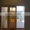 aluminum Alloy tempered brown glass folding and sliding door