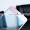 New product pink color silk-print 3D curved full cover Screen protector 0.33mm glass for iphone 6s Tempered Glass screen