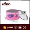 2016 NOBO new design stainless steel pot with glass lid