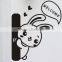 Customized Top value animal pvc wall sticker pony sticker home decoration