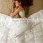 White Colour Cotton Cover Polyester Fiber Quilt For Home / Hotel / Hospital
