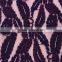 Good quality cotton nylon net cord lace fabric with scallop edges for garment