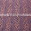 Good quality cotton nylon net cord lace fabric with scallop edges for garment