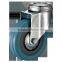 Light Duty Casters with Gray Rubber Wheels