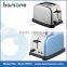 Stainless Steel 2 Slice Toaster With Bun Warmer