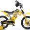 Imitation motorcycle 12 inch children bicycles / single speed kids bike