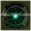 quartz analog plastic Smart night light decor sweep wall clock