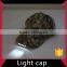 Bright infrared led cap and hat