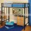 home use cheap adult loft bunk bed,loft bed with desk ,ladder for loft bed