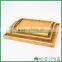 Cheap bamboo serving tray with legs