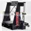 China new arrival 3D printer 3D printing machine with big printing size 210*210*210mm Full Acrylic 3D printer for ABS PLA PVA