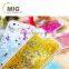 PC hard Liquid flow Quicksand star style phone case For iphone 4 & For iphone 4s case
