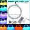 New style Epistar chips White PCB 80mm full circle 5050 smd led vw angel eye headlights