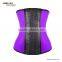 New purple waist trainer latex waist cincher