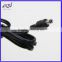 12V/24V auto Car cigarette lighter plug with dc power cable