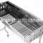 For Camping Used Good QualityOutdoor Stainless Steel Foldable Charcoal Bbq Grill