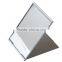 Fashion custom cheap cosmetic metal pocket mirror with logo