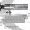 Jacketed assembly corrugated/stainless steel metal hose