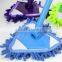 Telescopic chenille triangular mop chenille dust brush sweep window cleaning mop duster