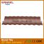 Materials used in building construction step tile roofing sheet