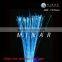 0.75mm colorful decorative plastic side glow spotlight fiber optic light