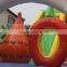 forest fighting inflatable big slide city,inflatable fun city zoo,playground china