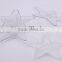 7pcs moon shaped cake plastic cookie cutters