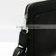 European style business men's shoulder bag black leather multifunction business Briefcase