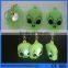boys silicone luxury keychain with led light