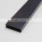 Black Colour Suspended Metal Linear Ceiling Aluminum Square Tube Screen Ceiling Tiles