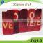 Dongguan factory 3d flip mobile phone skin printing