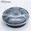 4 compartment disposable lunch box microwave safe BPA free and FDA approval
