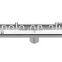 S.S. Long Floor Drainer, S.S.Panel-in Cover 78829-600