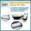 Canbus super white license plate lamp for Golf for Passat with Emark