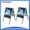 Fashion Design Picture Frame Stand Aluminum Frame Floor Display Stand
