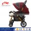 Fuctions Deluxe Reversing Handle mother baby stroller bike / Comfortable 3 in 1 baby stroller with big wheels / stroller baby