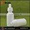 wholesale fancy small frosted matte white glass dropper bottle for olive oil                        
                                                                                Supplier's Choice