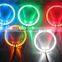LED halo rings kit xenon white C.R.E.E LED angel eyes for 80mm projector lens Waterproof