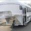 gooseneck horse fiberglass truck trailer