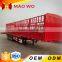 China manufacturer low price 2 axles 3 axles 40 Ton flatbed horse Semi Trailer for sale