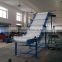 Inclined belts conveyor system for production line