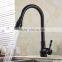 Professional mould design black kitchen faucet/dragon faucet