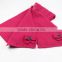 Top quality warm pure color sweet red bowknot Knitting Scarf