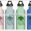 500ml Stainless steel sport metal water bottle