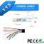 UTP cat5 4pairs core lan cable and 2C power cable