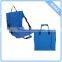 Blue Stadium Cushion Seat Padded Bleacher Folding Portable Sports Chair