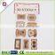 3d decorative cork sticker/die cutting wood sticker